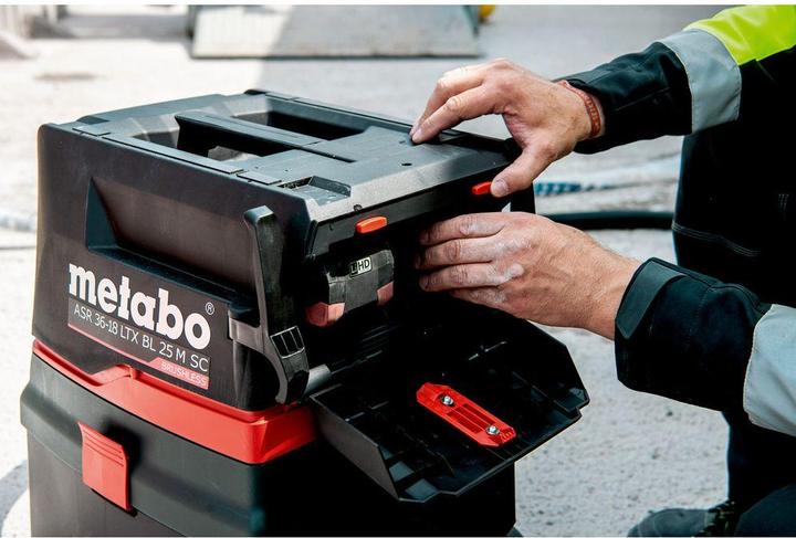 Image du produit Metabo ASR 36-18 BL 25 M SC (Aspirateur eau et poussière)