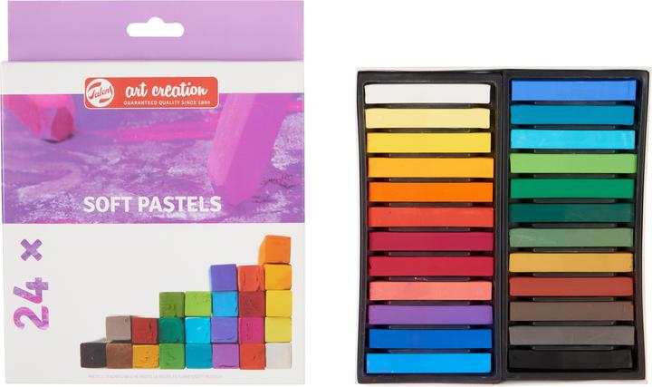Produktbild Talens Weiche Pastelle Set 24# (Mehrfarbig, 24 x)