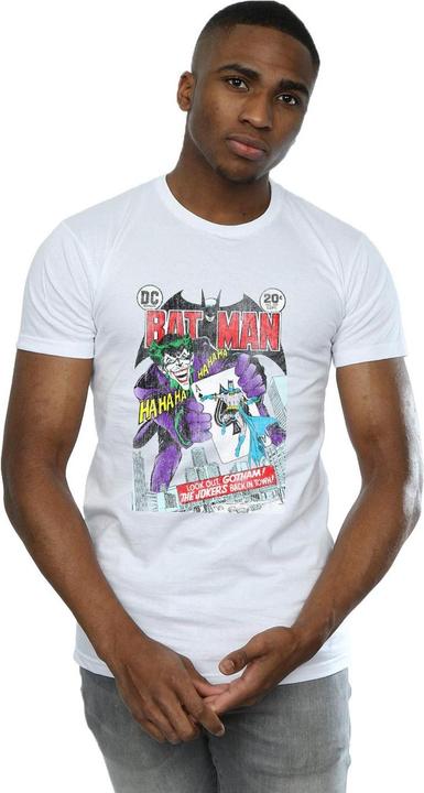 Image du produit - T-shirt BATMAN JOKER PLAYING CARD COVER - Homme (S)
