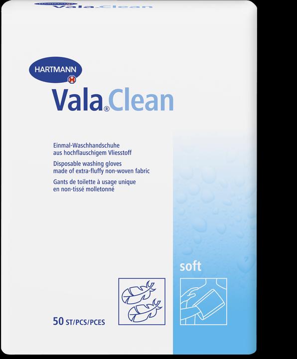 Produktbild IVF Hartmann Soft Einmal Waschhandschuh 15.5x22.5cm (One Size)