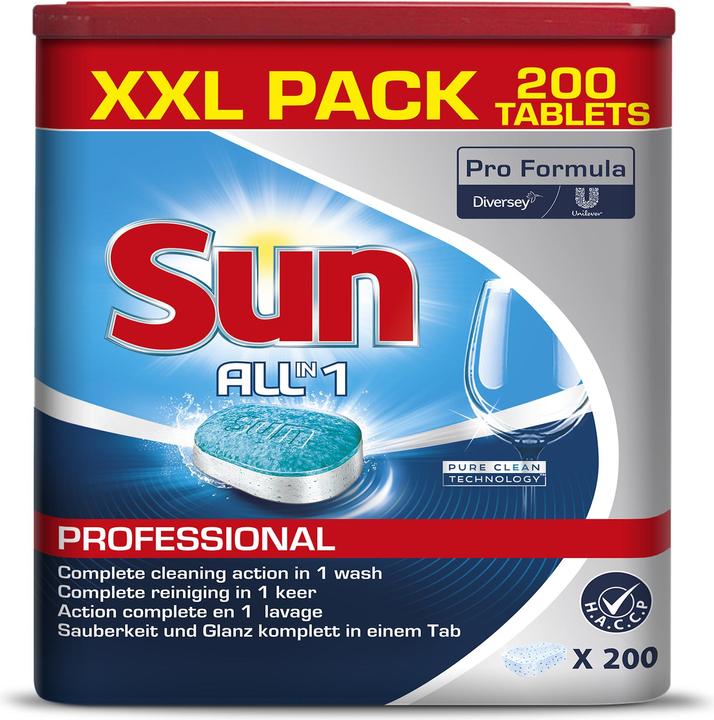 Produktbild Sun Complete All in 1 (Tabs, 200 Waschgänge)