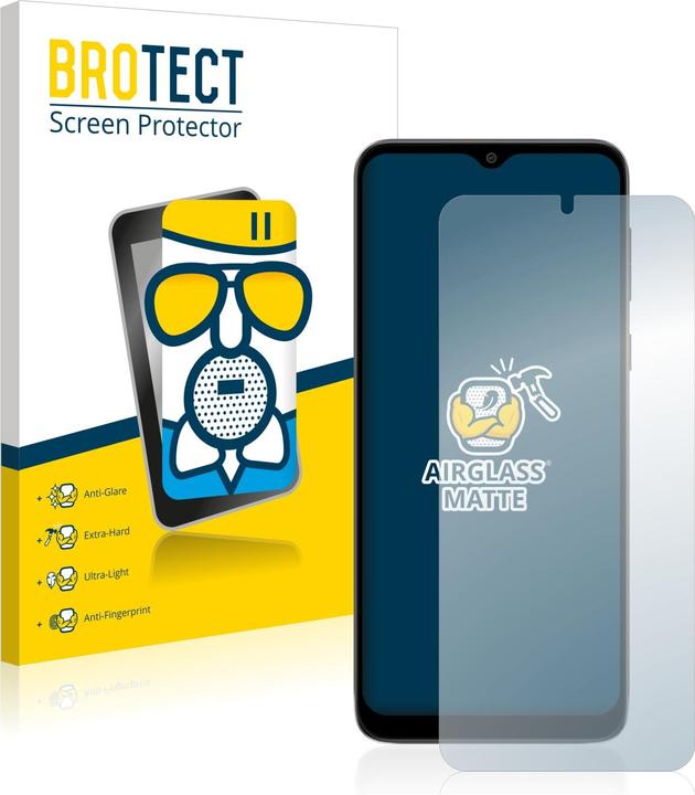 Produktbild BROTECT AirGlass Panzerglasfolie Matt (1 Stück, Motorola Moto E13)