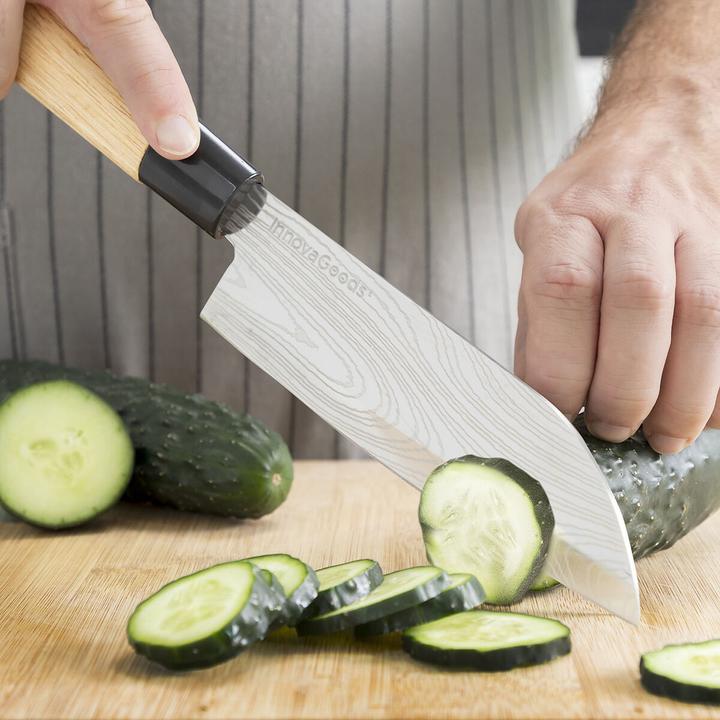 Actual product image TOP Japanese knife set (34 cm)