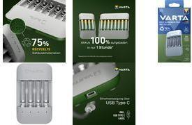 Produktbild Varta Eco Charger Pro (1 Stk., AAA, AA, Ladegerät ohne Akku)