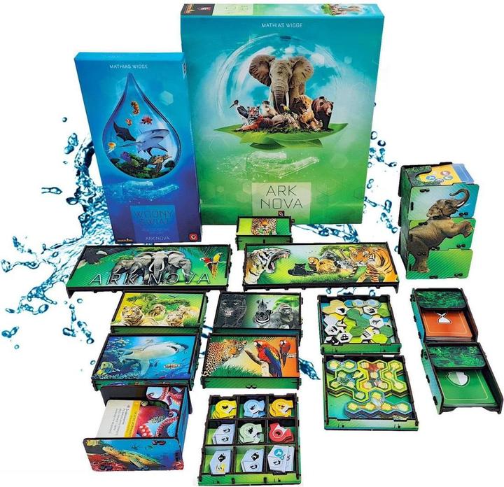 Poland Games Insert: Ark Nova + Marine Worlds Expansion UV Print (English)