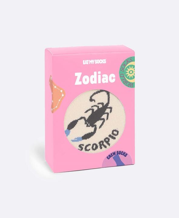 Image du produit Eat My Socks Chaussettes de signe astrologique Scorpion (Taille unique)