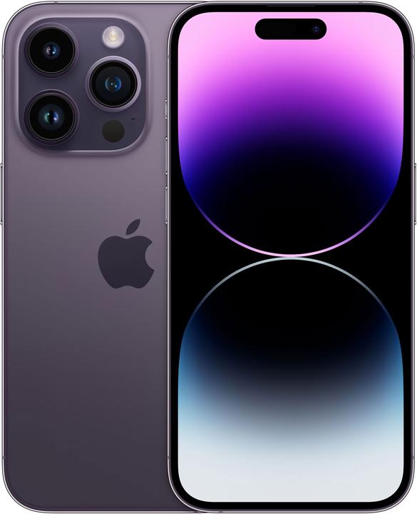 Apple iPhone 14 Pro (512 GB, Deep Purple, 6.10", SIM + eSIM, 48 Mpx, 5G)