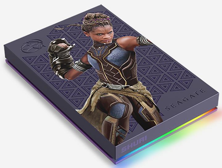 Produktbild Seagate FireCuda Gaming Hard Drive 2TB USB 3.0 Shuri Special Edition (2 TB)