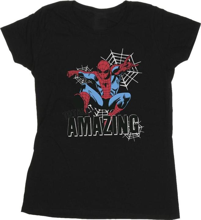 Actual product image Womens/Ladies Spider-Man Amazing Cotton T-Shirt (XL)