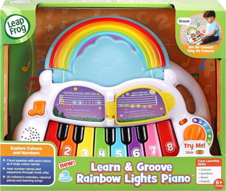 Produktbild VTech 612403 Leap Frog Baby Piano My First Notes (English Version) 12+ Months (Französisch, Englisch)