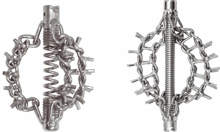 Immagine prodotto KS Tools Testa a catena, 3 catene, per spirale 22 mm, Ø 45 mm (8.90 cm, 5.20 cm)