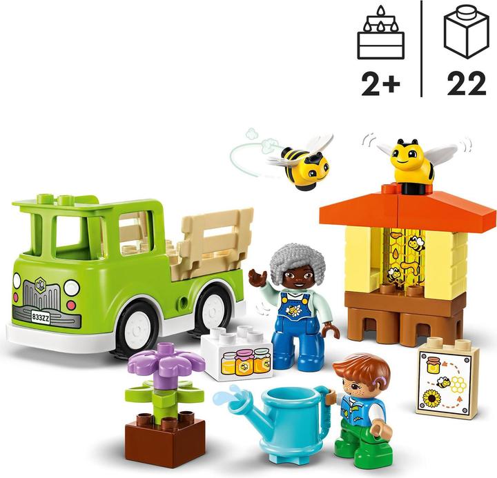Actual product image LEGO Beekeeping and beehives (10419)