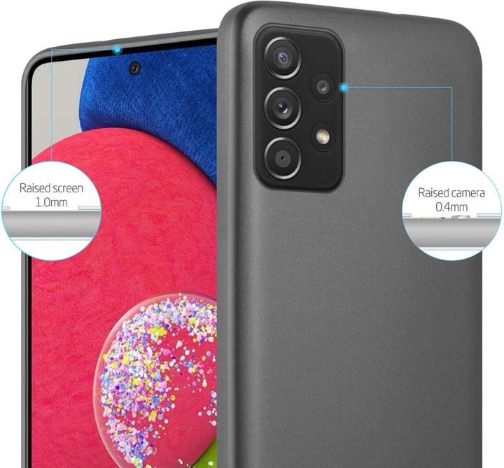 Produktbild Cadorabo TPU Matt Metallic Hülle (Samsung Galaxy A52, Samsung Galaxy A52 5G, Samsung Galaxy A52s 5G)