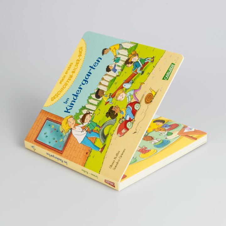 Actual product image My first story and picture book: In kindergarten (German)
