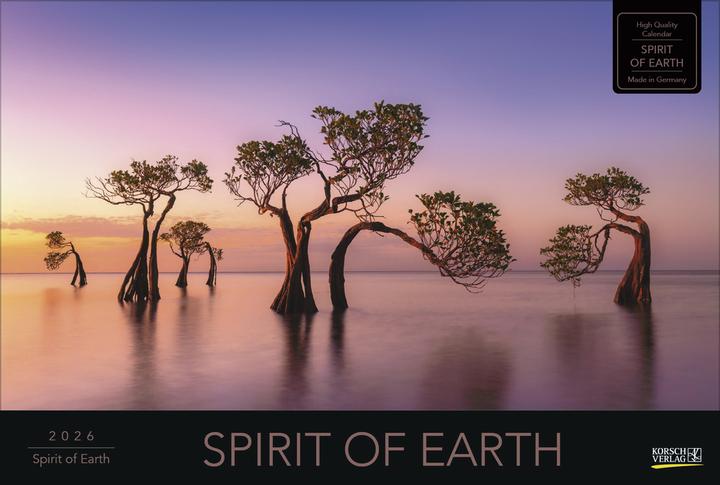 Produktbild Verlag Bildkalender Spirit of Earth 2026, Papierformat: Kein