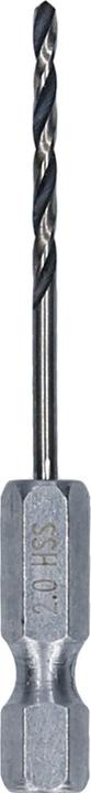 Produktbild Bosch Professional Zubehör HSS PointTeQ Sechskantbohrer 2 mm, 10-tlg. (2 mm)