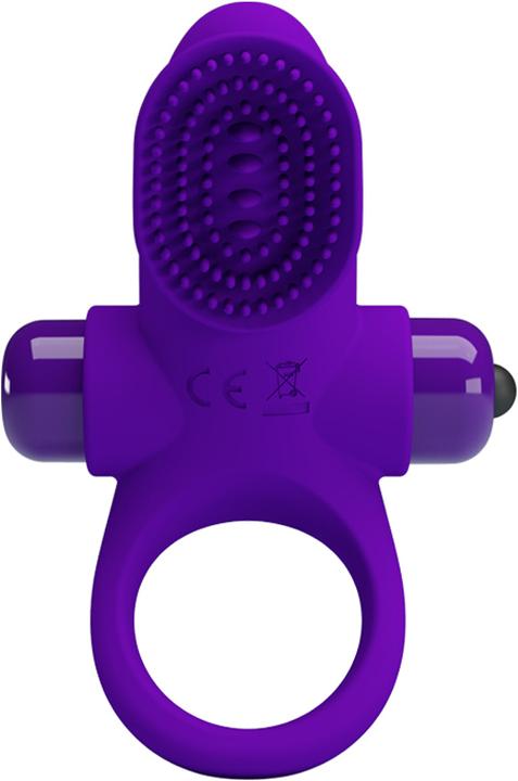 Actual product image Pretty Love Vibrating penis ring with perineum stimulator (5.60 cm)