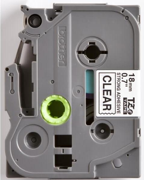 Actual product image Brother Tze-S141 (1.80 cm, Grey)