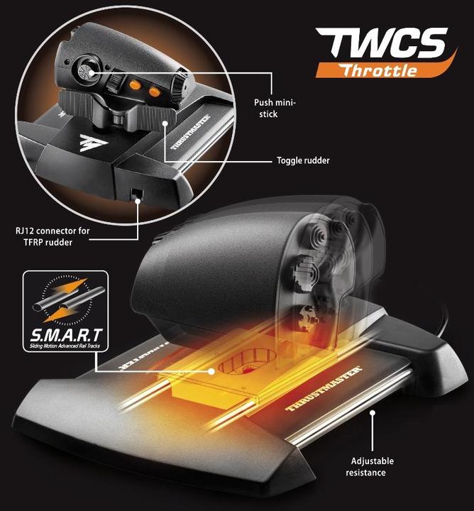 Actual product image Thrustmaster T.16000M FCS Flight Pack (PC)