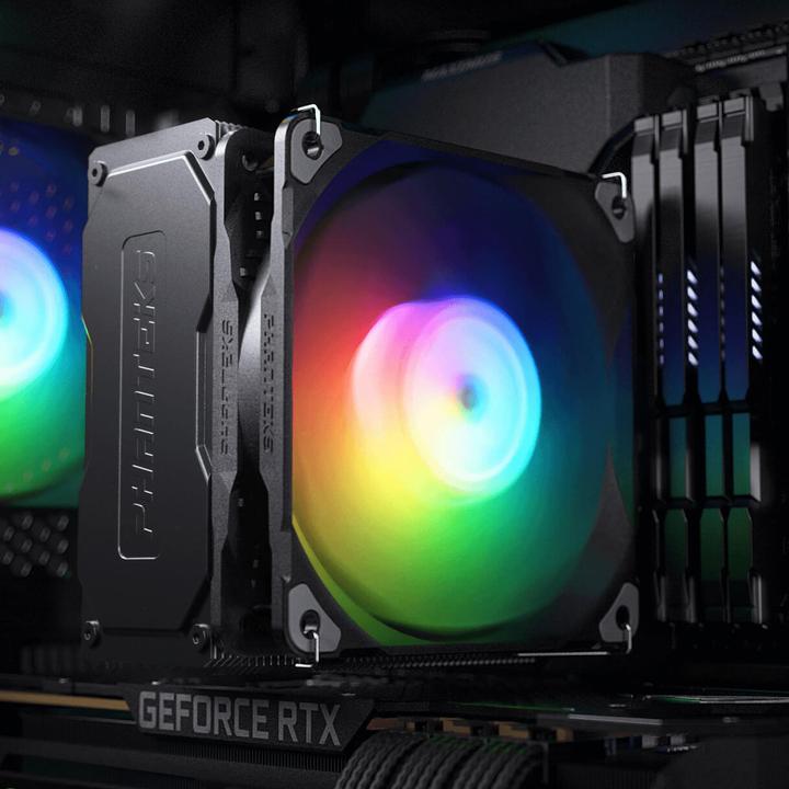 Produktbild Phanteks Polar ST5 Series CPU-Kühler, DRGB, PWM, schwarz - 120mm (154 mm)
