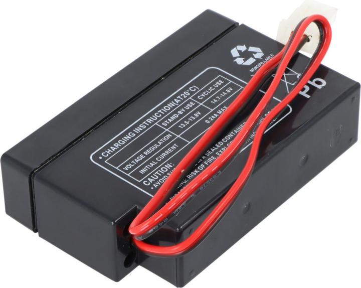 Produktbild Multipower Akku MP0.8-12AMP mit AMP Stecker Buchse (12V)