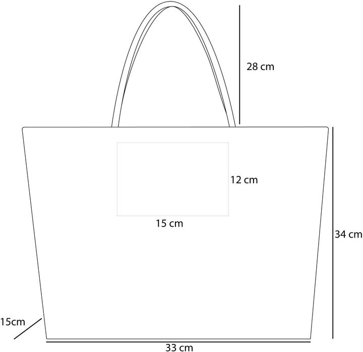 Actual product image Normani Summer shoulder bag, beach bag (17 l)