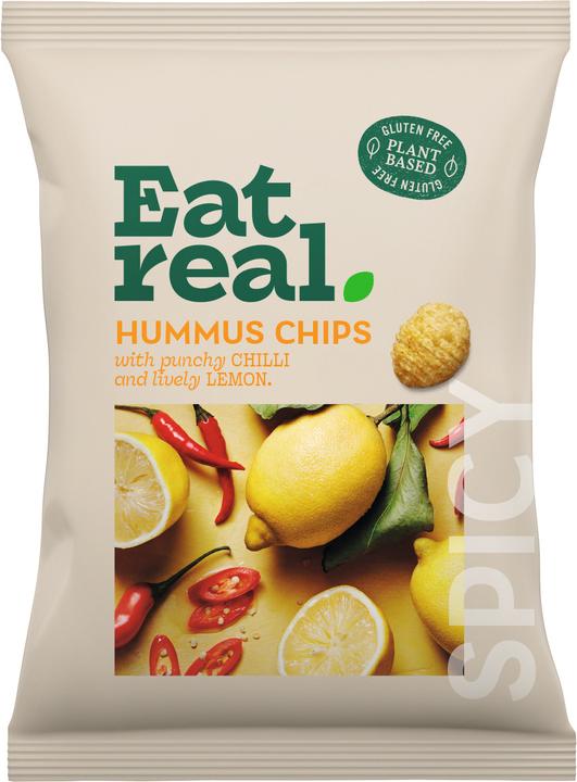 Produktbild Eat Real ER Hummus Chips Chili Zitrone 110g (110 g)
