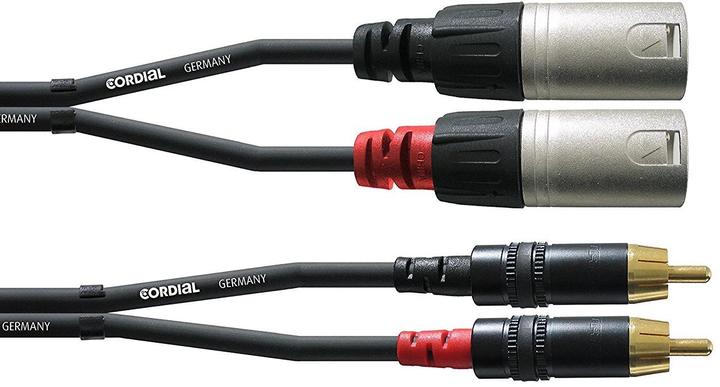 Actual product image Cordial 2in1 (1.50 m, Cinch, XLR)