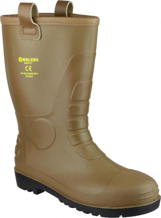 Footsure 95 Tan Pvc Gummistiefel Sicherheitsstiefel
