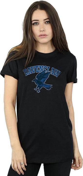 Image du produit T-shirt boyfriend en coton à emblème Ravenclaw pour dames et demoiselles (L)