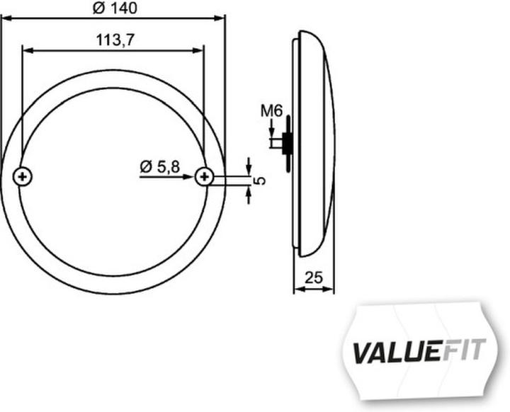 Produktbild Hella Rücklicht LED 2NR 357 026-251
