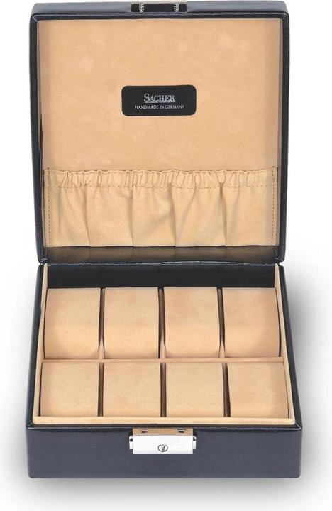 Produktbild Sacher 2015.010443 - Uhrenetui für 8 Uhren new classic schwarz (Leder)