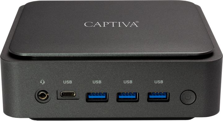 Actual product image Captiva Mini PC Power Starter I76-500 (i5-1240P/250GB/16384/Windows 11 Pro 64-bit) (16 GB, 250 GB, Intel Iris Graphics)