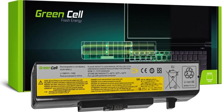 Image du produit GreenCell LE34 - Batterie - Lenovo - G500 G505 G510 G580 G585 G700 IdeaPad Z580 P580 (6 cellules, 4400 mAh)
