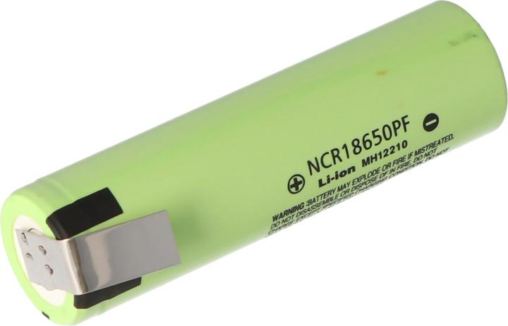 Image du produit Panasonic Batterie NCR18650PF - (NCR18650PD) + étiquette à souder Z (1 pcs, 18650, 2900 mAh)