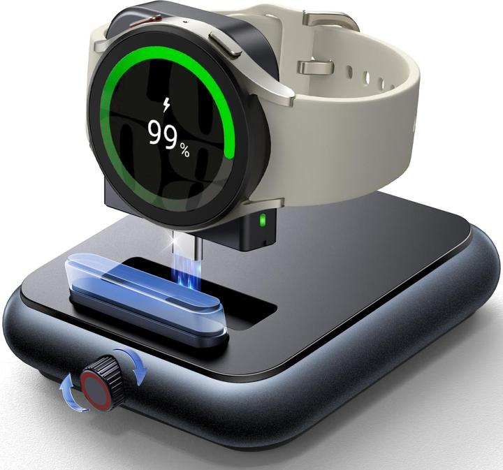 Image du produit Joyroom Chargeur sans fil JR-WQW02 pour montres intelligentes Samsung Galaxy Watch - noir