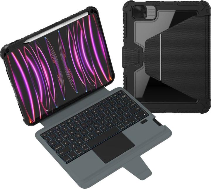 Image du produit NoName Étui clavier Bumper Link (version rétroéclairée) pour iPad 10.9 2022 Noir (DE)