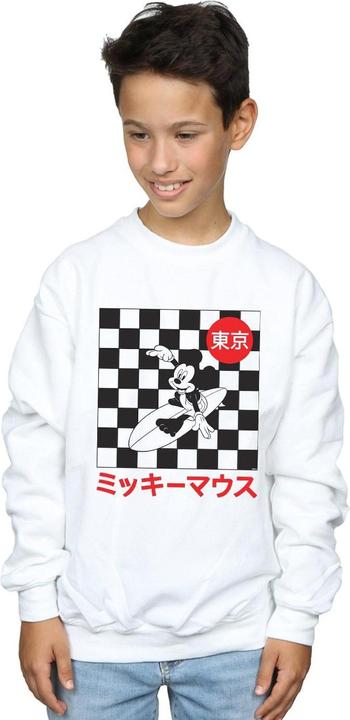 Actual product image Disney Boys Mickey Mouse Surfing Sweatshirt (116)
