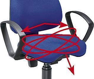 Produktbild Topstar Operator-Drehstuhl, mit Armlehnen
