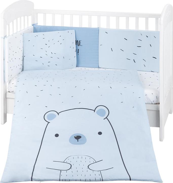 Actual product image Kikkaboo Bedding bear 6 pcs 135 x 95