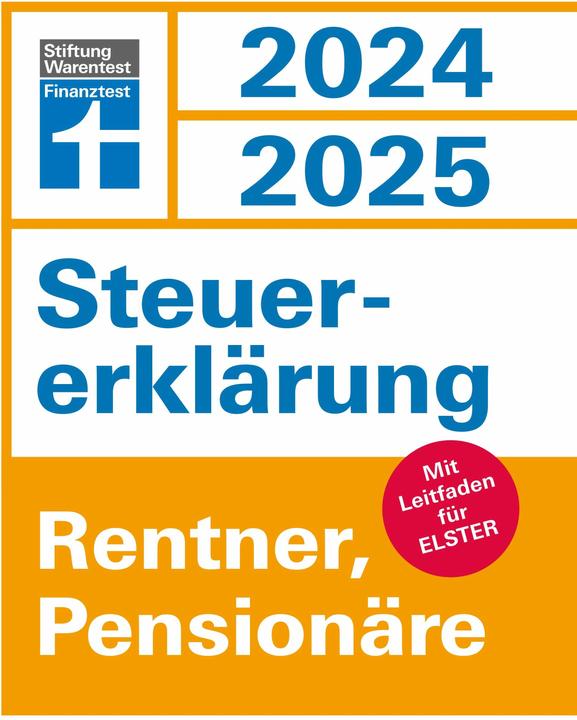 Energie-Label Steuererklärung 2024/2025 - Rentner, Pensionäre (Deutsch, Udo Reuss, 2024)