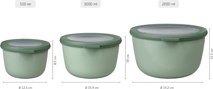 Image du produit Mepal Boîtes pour aliments frais (2 l)