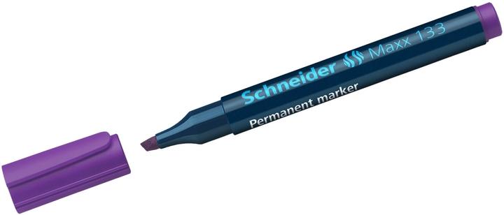 Image du produit Schneider Marqueur permanent Maxx 133, 1+4 mm, violet (Violet, 4 mm, 1 x)