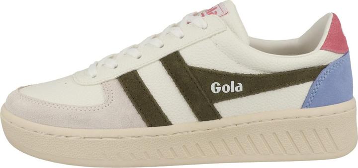 White, Khaki, Fluro Pink