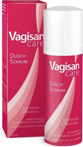 Produktbild Vagisan VagisanCare Dusch-Schaum zur sanften Reinigung, 150 ml Schaum (Intimwaschlotion)