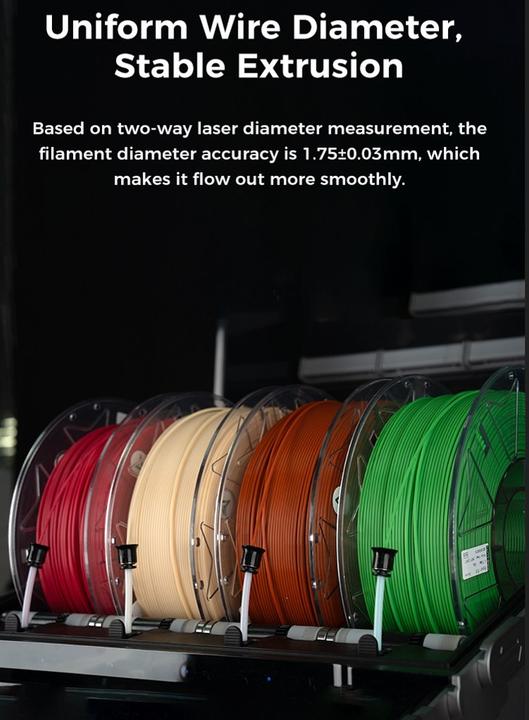 Produktbild Creality Filament PLA Hyper RFID Blau 1.75 mm 1 kg (PLA, 1.75 mm, 1000 g, Blau)