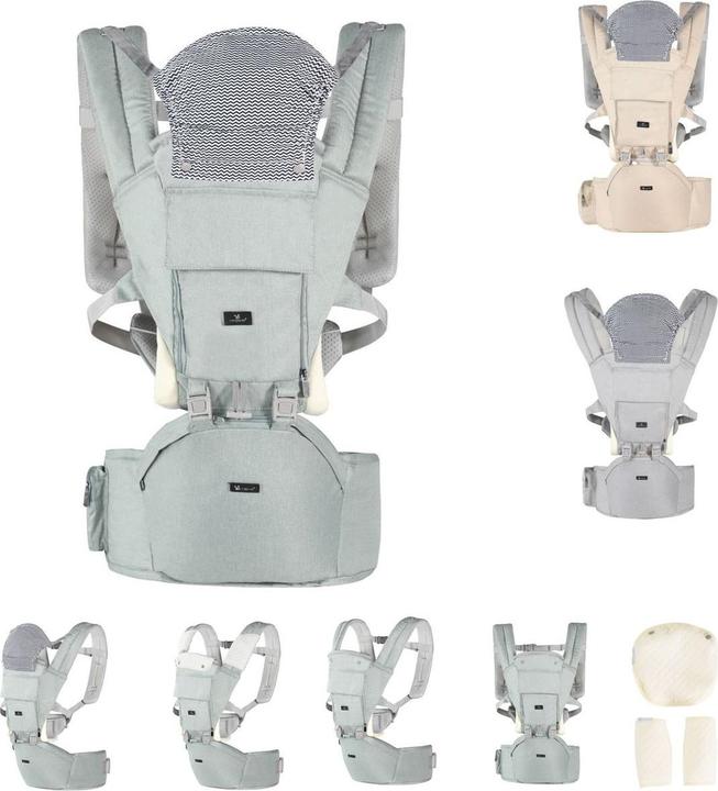 Actual product image Cangaroo Stretcher Ivy front and back carrier