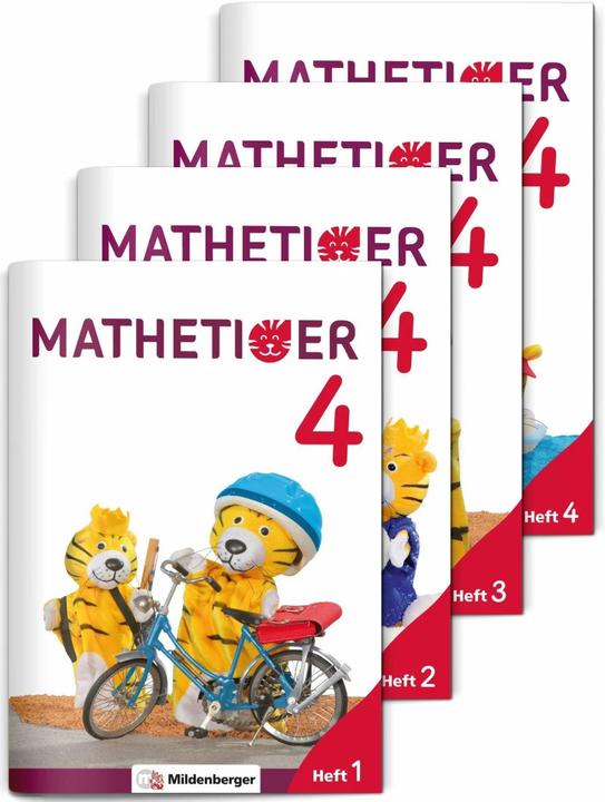 Actual product image Mathetiger 4 - Jahreszeiten-Hefte · Neubearbeitung (German, Eva Schnitzer, Thomas Laubis, Matthias Heidenreich, 2019)