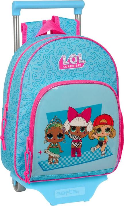 Immagine prodotto L.O.L. Surprise! Zaino scuola con ruote Surprise! Divas Blue 28 x 34 x 10 cm