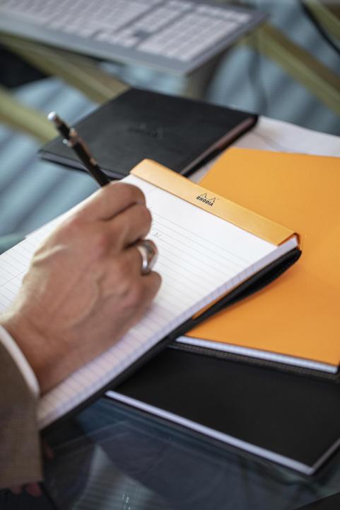 Produktbild Rhodia Blöcke geheftet 80g Basics (A5, Liniert)